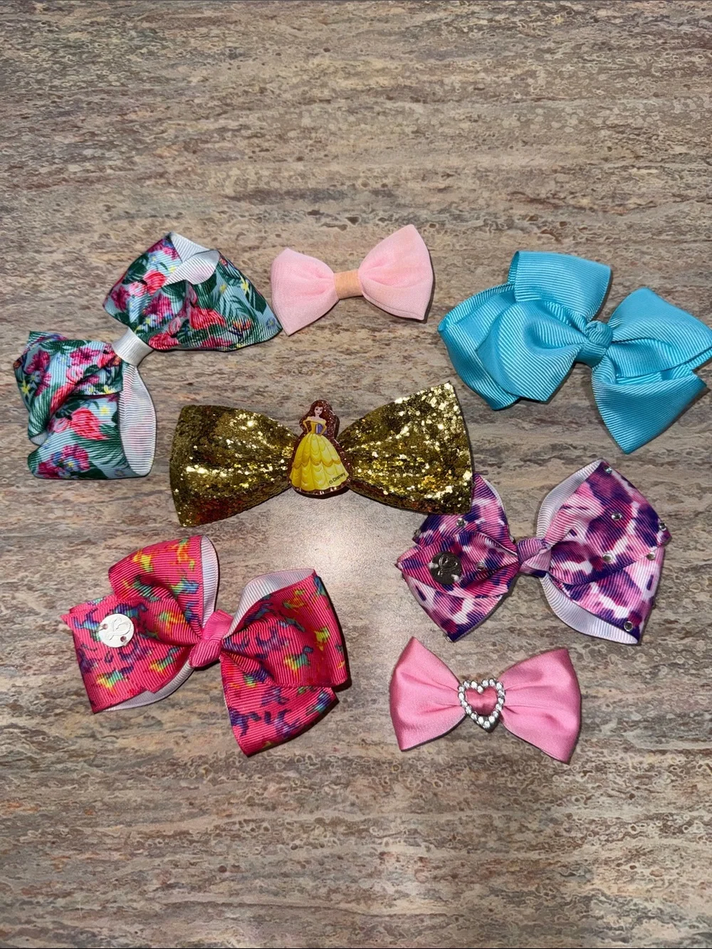 Assorted Kids Hair Bow Clips